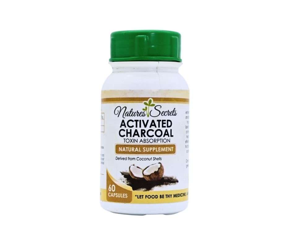 Activated Charcoal Capsules 60's