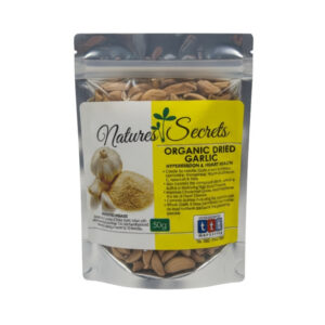 Organic Dried Garlic Cloves 50g